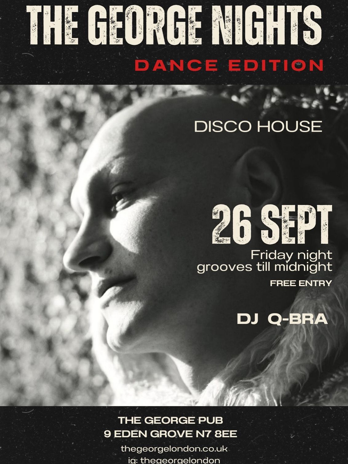 The George Nights: Dance Edition – Friday, 26 September